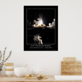 Space Shuttle Columbia Lift-off - 1 maart 2002 Poster (Keuken)
