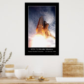Space Shuttle Columbia Lift-off - STS - 73 Poster (Keuken)