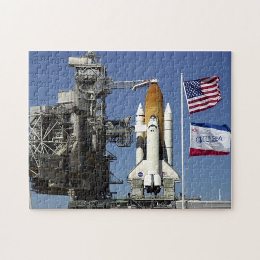 Space Shuttle Columbia Prepares Legpuzzel (Horizontaal)