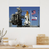 Space Shuttle Columbia Preps Poster (Keuken)