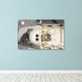 Space Shuttle Discovery 12 Canvas Afdruk (Insitu (Houten vloer))