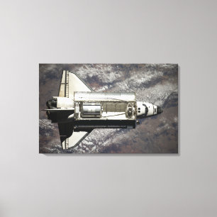 Space Shuttle Discovery 13 Canvas Afdruk