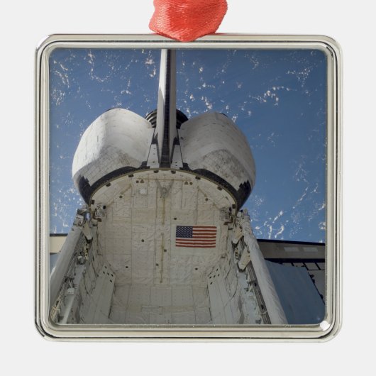 Space Shuttle Discovery 13 Metalen Ornament (Voorkant)