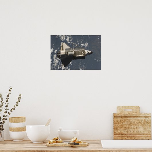 Space Shuttle Discovery 14 Poster (Keuken)