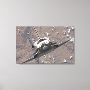 Space Shuttle Discovery 15 Canvas Afdruk