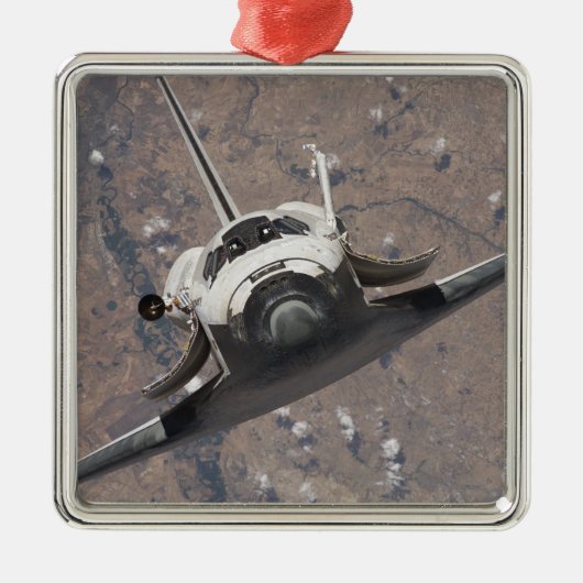 Space Shuttle Discovery 15 Metalen Ornament (Voorkant)