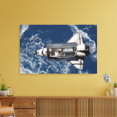 Space Shuttle Discovery 16 Canvas Afdruk (Insitu (Woonkamer))
