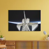 Space Shuttle Discovery 6 Canvas Afdruk (Insitu (Woonkamer))