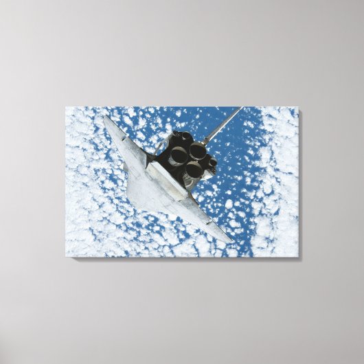 Space Shuttle Discovery 8 Canvas Afdruk (Voorkant)