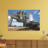 Space Shuttle Discovery 9 Canvas Afdruk (Insitu (Woonkamer))