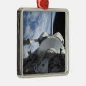 Space Shuttle Discovery 9 Metalen Ornament (Rechts)