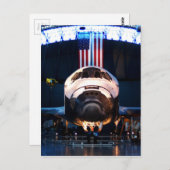 Space Shuttle Discovery Briefkaart (Voorkant / Achterkant)
