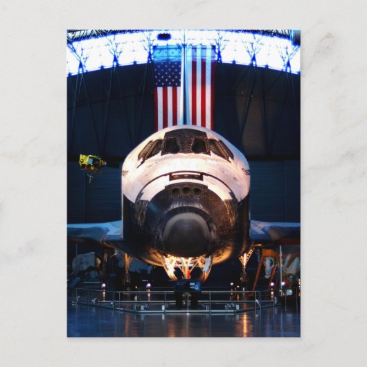 Space Shuttle Discovery Briefkaart (Voorkant)
