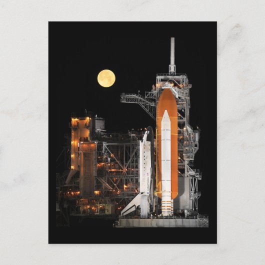 Space Shuttle Discovery Briefkaart (Voorkant)