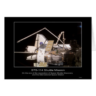 Space Shuttle Discovery en de International Spac