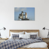 Space Shuttle Discovery is klaar 2 Canvas Afdruk (Insitu (Slaapkamer))