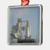 Space Shuttle Discovery is klaar 2 Metalen Ornament (Links)