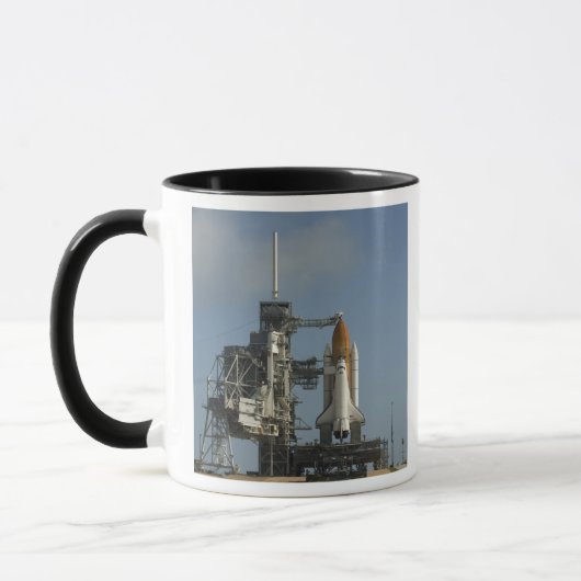 Space Shuttle Discovery is klaar 2 Mok (Links)