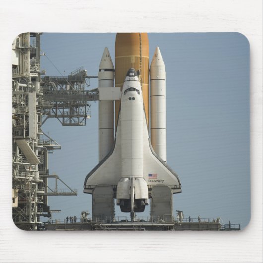 Space Shuttle Discovery is klaar Muismat (Voorkant)