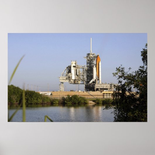 Space Shuttle Discovery is klaar Poster (Voorkant)