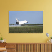 Space shuttle Discovery landt op Runway 33 4 Canvas Afdruk (Insitu (Woonkamer))