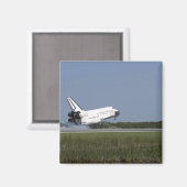 Space shuttle Discovery landt op Runway 33 4 Magneet (Voorkant / Achterkant)