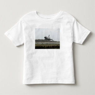 Space Shuttle Discovery-naderingen bij landing Kinder Shirts