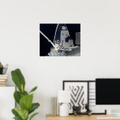 Space Shuttle Discovery Poster (Thuiskantoor)