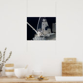 Space Shuttle Discovery Poster (Keuken)