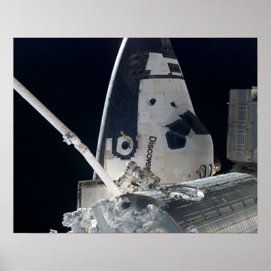 Space Shuttle Discovery Poster (Voorkant)