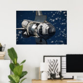 Space Shuttle Discovery Poster (Thuiskantoor)