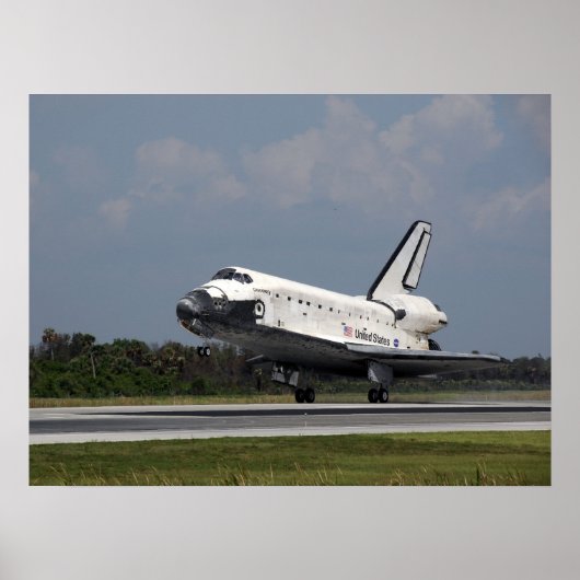 Space Shuttle Discovery Poster (Voorkant)