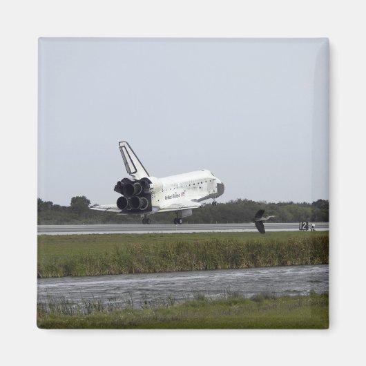 Space Shuttle Discovery raakt 3 Magneet (Voorkant)
