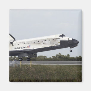 Space Shuttle Discovery raakt uitgeschakeld Magneet