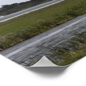 Space Shuttle Discovery raakt uitgeschakeld Poster (Hoek)