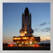 Space Shuttle Discovery Start NASA Poster (Voorkant)