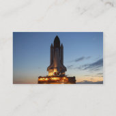 Space Shuttle Discovery Start NASA Visitekaartje (Achterkant)