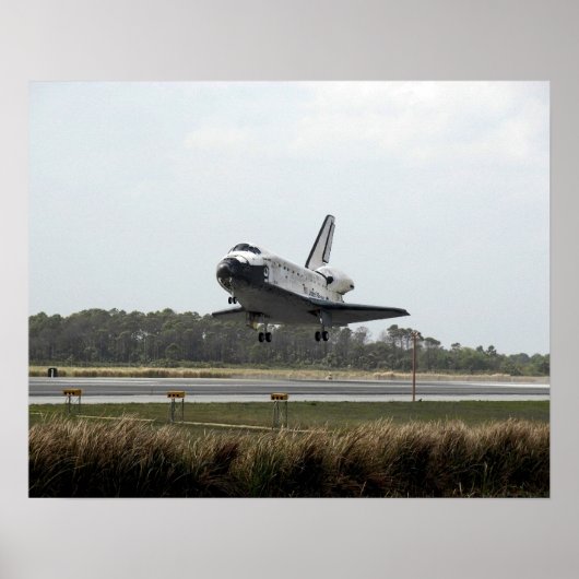 Space Shuttle Discovery (STS-119) Poster (Voorkant)