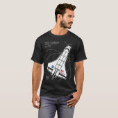 Space Shuttle Discovery T-shirt (Voorkant volledig)