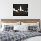 Space shuttle Discovery tilt uit Canvas Afdruk (Insitu (Slaapkamer))