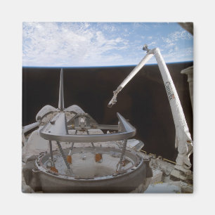 Space Shuttle Discovery's laadbay 2 Magneet