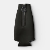 Space Shuttle Earth Orbital Spacecraft Night Canva Flesjeskoeler (Achterkant)