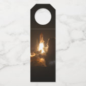 Space Shuttle Earth Orbital Spacecraft Night Canva Flessenhanger (Voorkant)