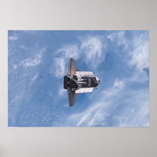 Space Shuttle Endeavor 10 Poster (Voorkant)