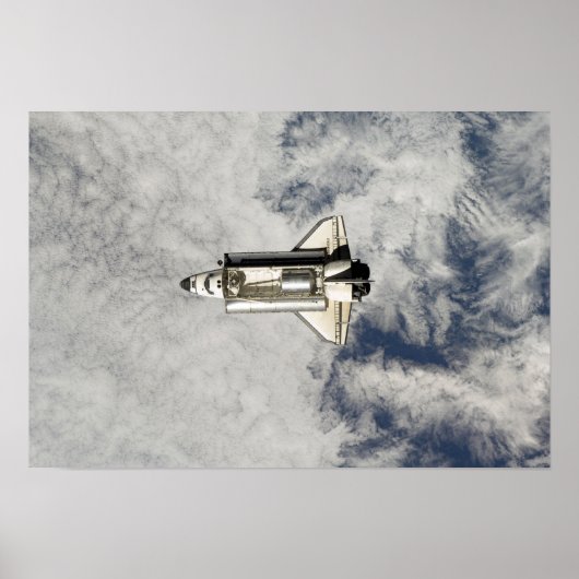 Space Shuttle Endeavor 13 Poster (Voorkant)