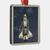 Space Shuttle Endeavor 16 Metalen Ornament (Rechts)