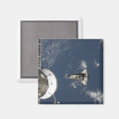 Space Shuttle Endeavor 17 Magneet (Voorkant / Achterkant)