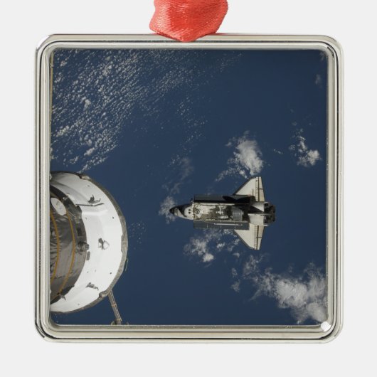 Space Shuttle Endeavor 17 Metalen Ornament (Voorkant)
