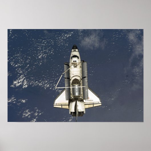 Space Shuttle Endeavor 17 Poster (Voorkant)