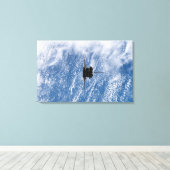 Space Shuttle Endeavor 18 Canvas Afdruk (Insitu (Houten vloer))